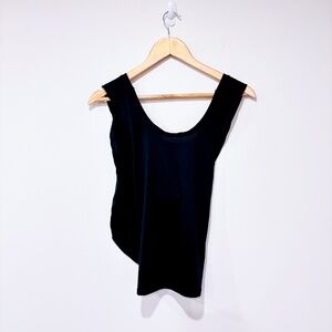 TAG – Black sports tank top with twisted back | Activewear | Small *